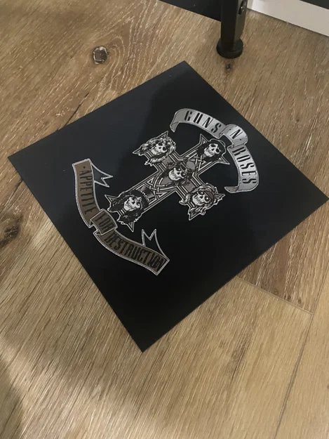 Appetite for Destruction - Artwork bìa album Guns N' Roses (4 màu) - Image 2