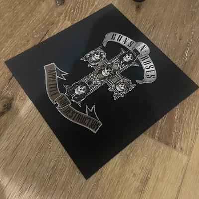 Appetite for Destruction - Artwork bìa album Guns N' Roses (4 màu)