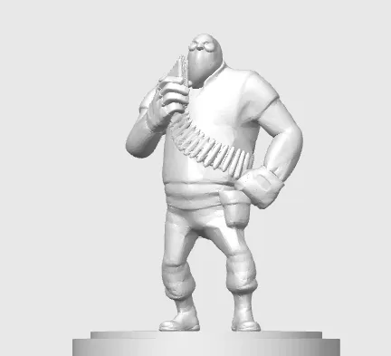 Pootis (TF2 Heavy minifig) – mô hình mini - Image 3