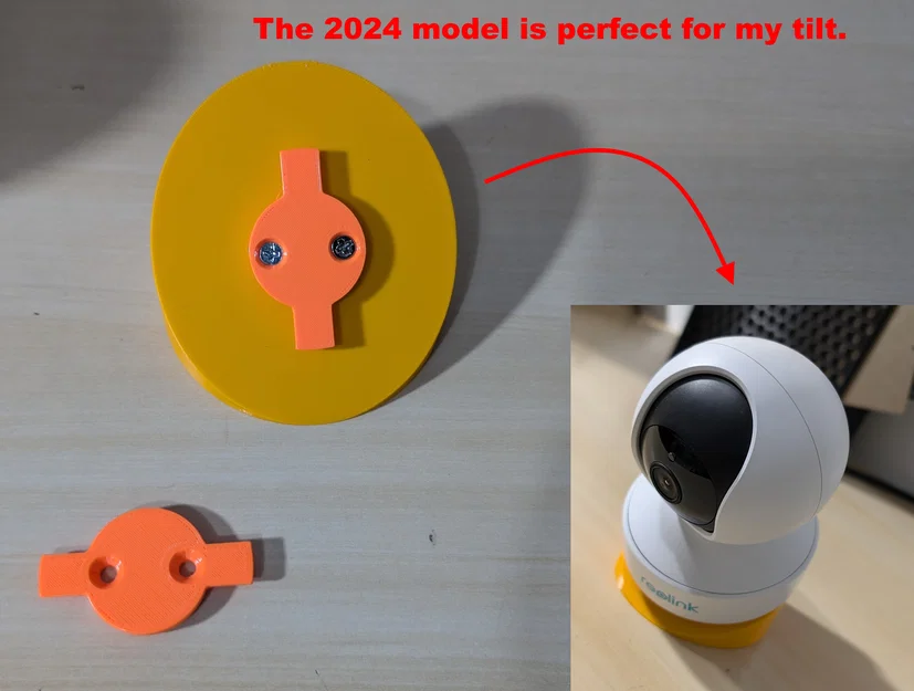 Ngàm Reolink E1 (mẫu mới & cũ) – chỉnh để hợp ngàm tilt của mình - Image 4
