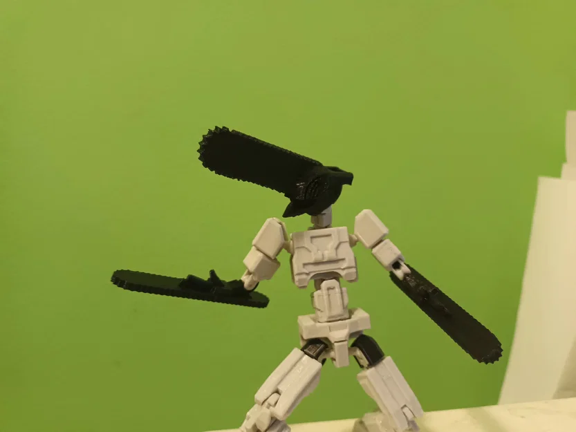 Bộ phụ kiện tay cưa máy Chainsaw Man cho Dummy 13 - Image 2