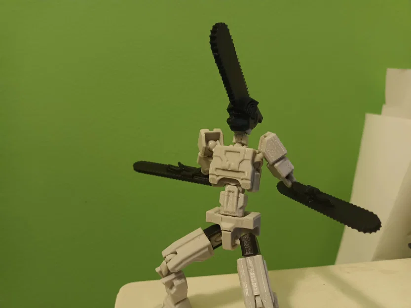 Bộ phụ kiện tay cưa máy Chainsaw Man cho Dummy 13 - Image 3