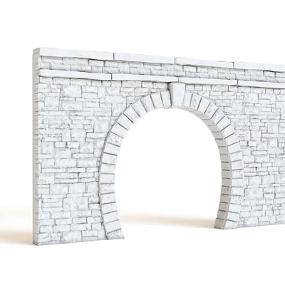 Mô hình cổng vòm đá cổ điển cho đường sắt tàu mô hình OO scale