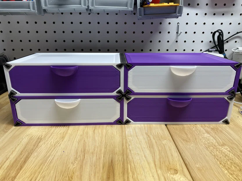 Hệ thống ngăn kéo module Gridfinity cho không gian làm việc gọn gàng - Image 1