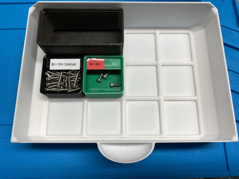 Hệ thống ngăn kéo module Gridfinity cho không gian làm việc gọn gàng - Image 2