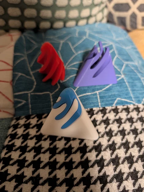 Mô hình đồ chơi Kim tự tháp Xoáy (Spiral Vortex Fidget) in 3D - Image 4