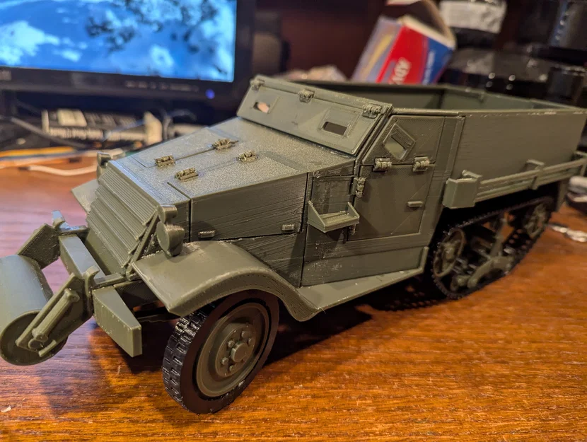 Another M3 Halftrack Truck tỉ lệ 1/20 - Image 1