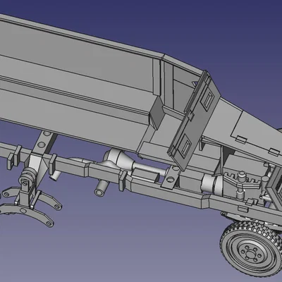 M3 Halftrack khác (Chassis và drive train) tỉ lệ 1/20