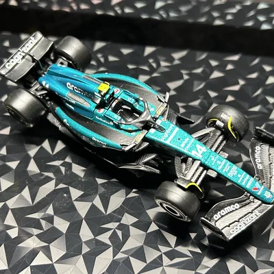Bệ đỡ cho mô hình xe Burago F1 (tỉ lệ 1:43) [Ổn định hơn]