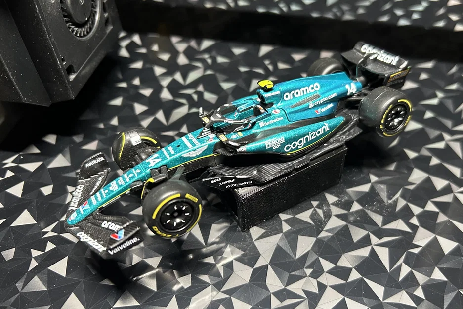 Bệ đỡ cho mô hình xe Burago F1 (tỉ lệ 1:43) [Ổn định hơn] - Image 2