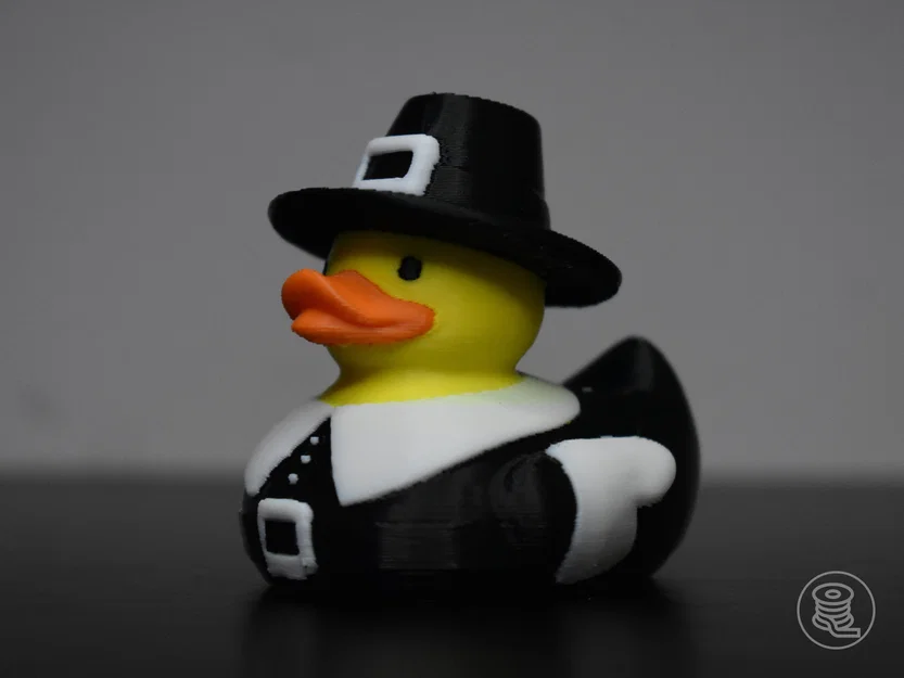 Vịt Pilgrim (Pilgrim Duck) – Mẫu in 3D 4 màu cho AMS/MMU/ACE Pro - Image 2