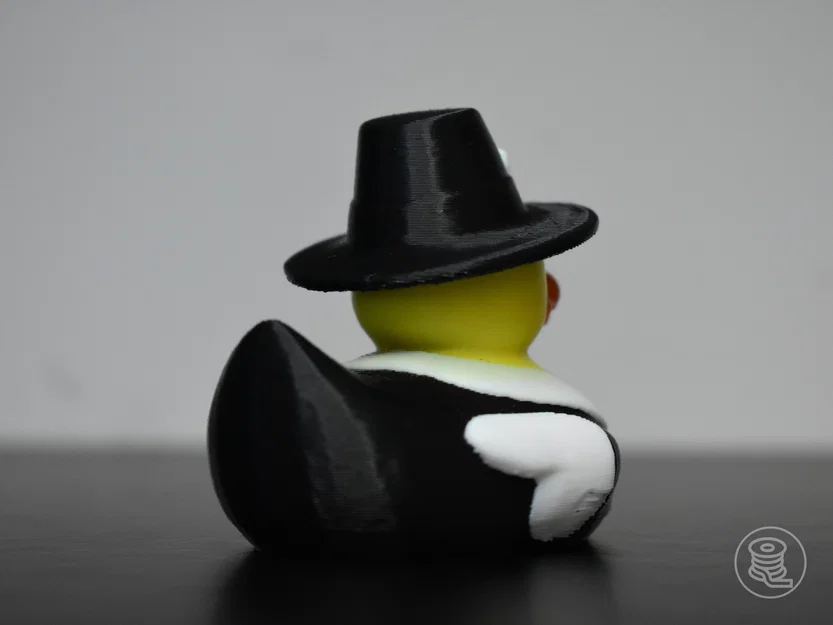Vịt Pilgrim (Pilgrim Duck) – Mẫu in 3D 4 màu cho AMS/MMU/ACE Pro - Image 4
