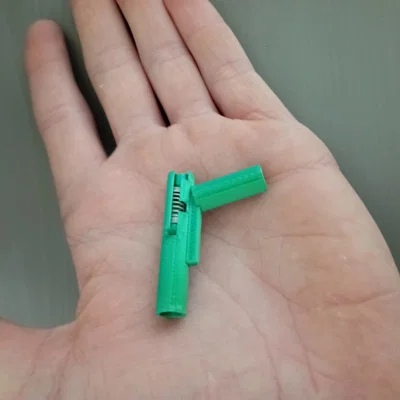 Mô hình súng mini 3D (Working Airsoft Toy) - Tự in tại nhà