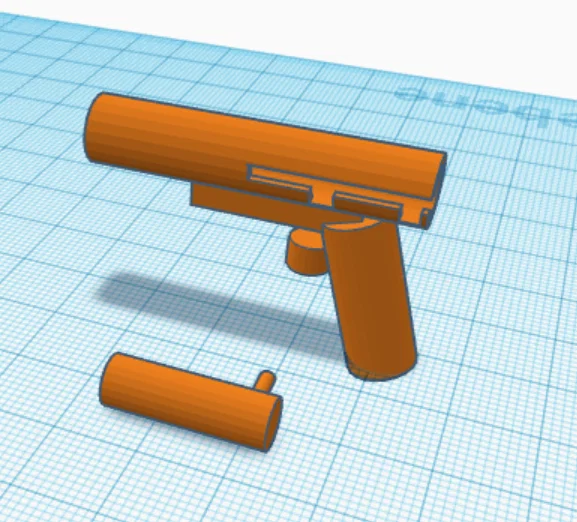 Mô hình súng mini 3D (Working Airsoft Toy) - Tự in tại nhà - Image 6