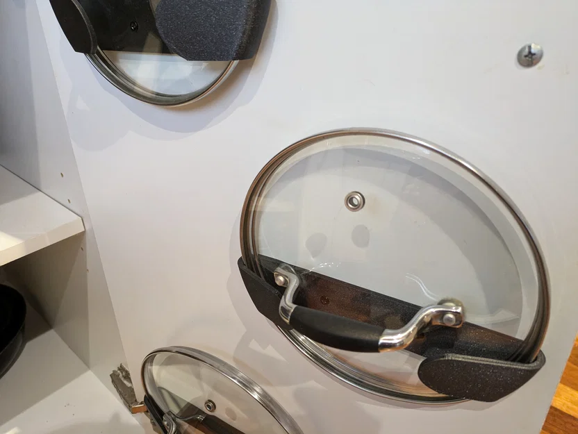 Giá treo nắp nồi gắn cánh tủ - Giải pháp tối ưu không gian bếp - Image 2