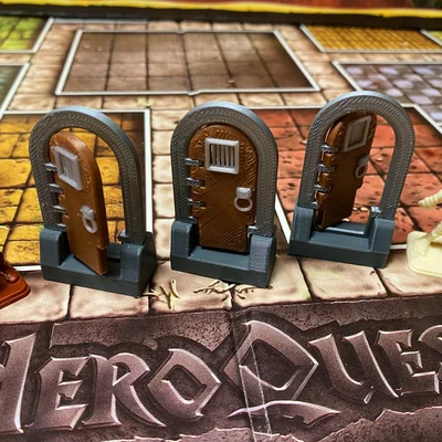 Cửa Nhà Tù Articulated cho HEROQUEST (Heroquest bewegliche Verlies-Tür)