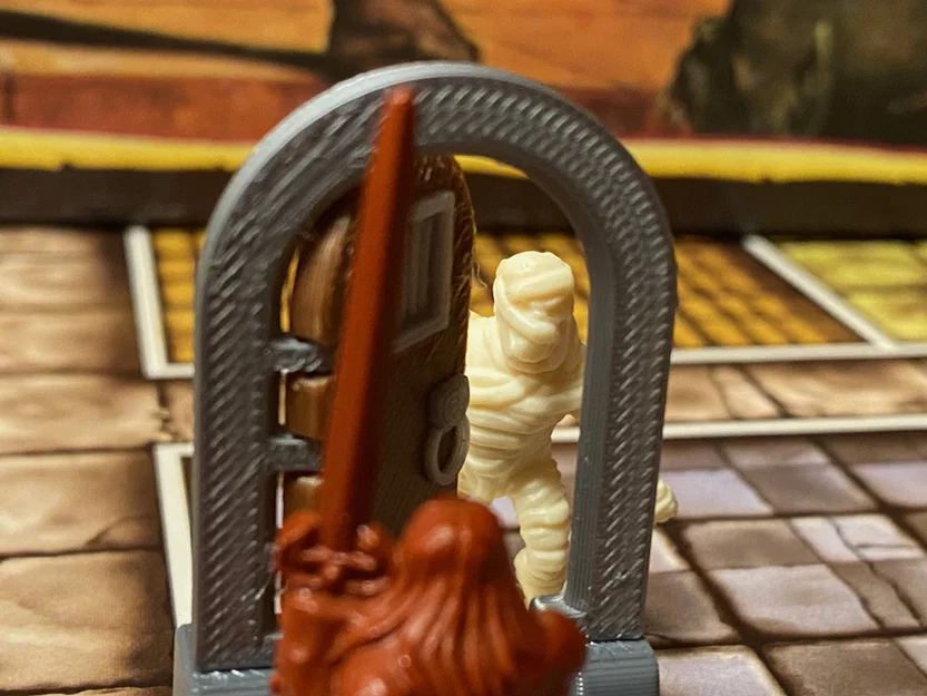 Cửa Nhà Tù Articulated cho HEROQUEST (Heroquest bewegliche Verlies-Tür) - Image 3