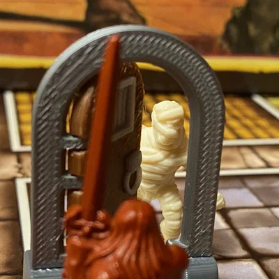 Cửa Nhà Tù Articulated cho HEROQUEST (Heroquest bewegliche Verlies-Tür)