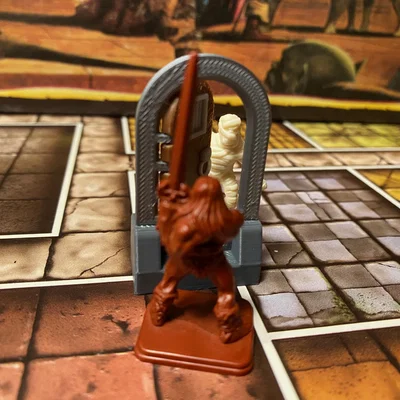 Cửa Nhà Tù Articulated cho HEROQUEST (Heroquest bewegliche Verlies-Tür)