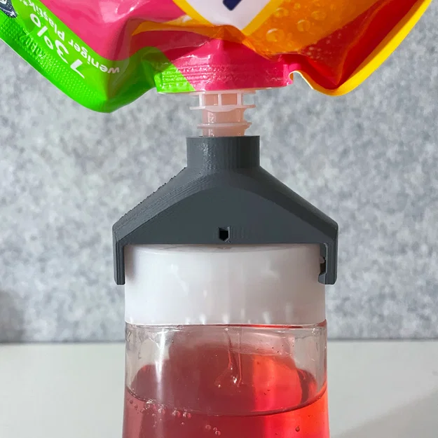 Adapter châm đầy Sagrotan/Dettol NoTouch – vặn là vào, không cần khoan - Image 1