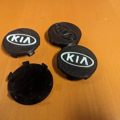 Nắp chụp mâm (wheel cap) 60 mm logo KIA