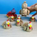 Gà tây Thanksgiving – Đồ chơi/Móc khóa, chân ẩn - Thumbnail 5
