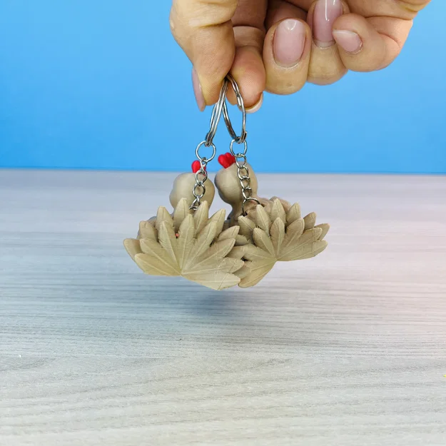 Gà tây Thanksgiving – Đồ chơi/Móc khóa, chân ẩn - Image 6