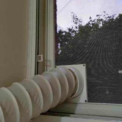 Ống thoát khí máy sấy kèm nắp tự đóng (Dryer Vent With Auto Cover)