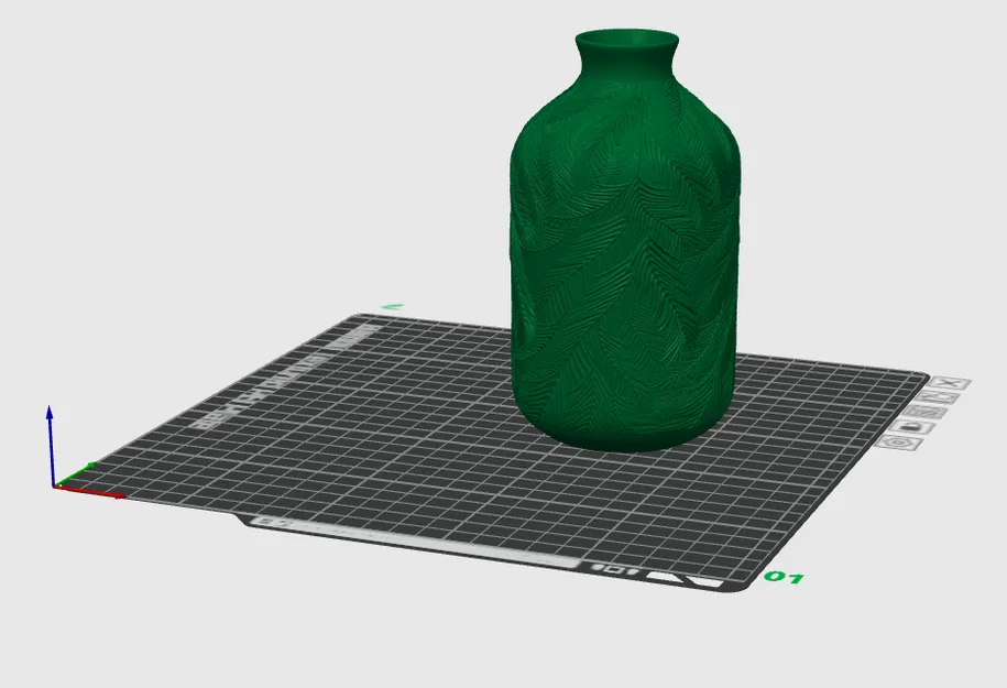 Bình hoa Frosted Pine (Sương giá cành thông) - Image 2