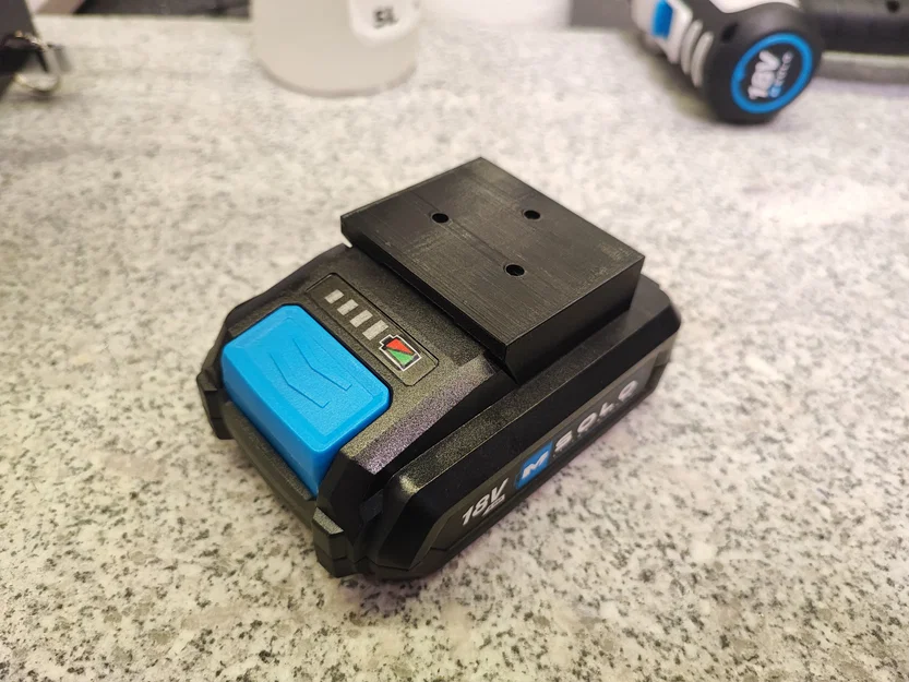 Giá đỡ pin dự phòng cho MacAllister Solo 18V MBAT18-2 (Castorama/Kingfisher) - Image 3