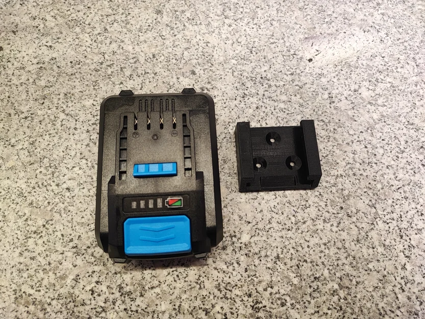 Giá đỡ pin dự phòng cho MacAllister Solo 18V MBAT18-2 (Castorama/Kingfisher) - Image 4