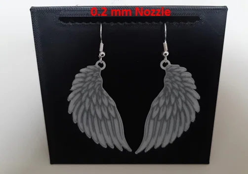 Hoa tai hình cánh thiên thần in 3D cực xinh cho mùa Giáng sinh - Image 1