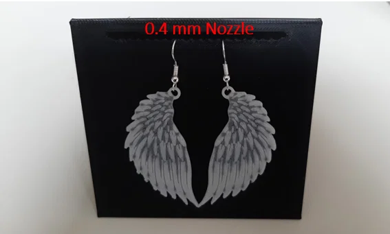 Hoa tai hình cánh thiên thần in 3D cực xinh cho mùa Giáng sinh - Image 2