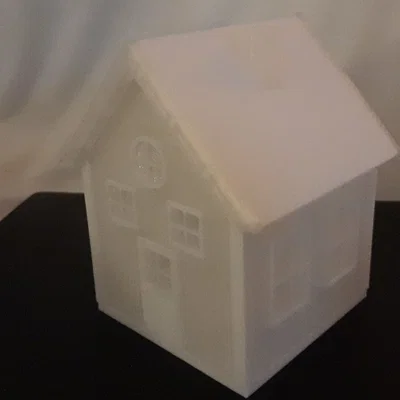 Mô hình Ngôi nhà băng Giáng sinh (Christmas Ice House) trang trí