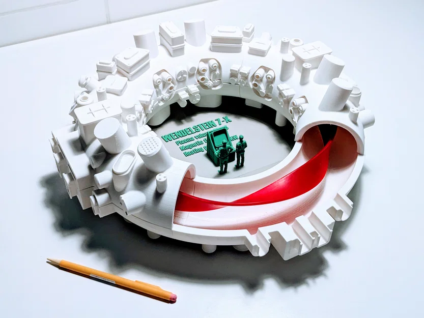 Wendelstein 7-X – Mô hình mockup lò phản ứng fusion (stellarator) - Image 1
