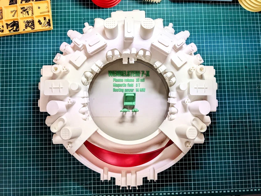 Wendelstein 7-X – Mô hình mockup lò phản ứng fusion (stellarator) - Image 3