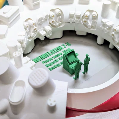 Wendelstein 7-X – Mô hình mockup lò phản ứng fusion (stellarator)