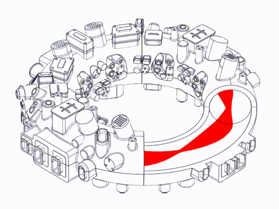 Wendelstein 7-X – Mô hình mockup lò phản ứng fusion (stellarator) - Thumbnail 5