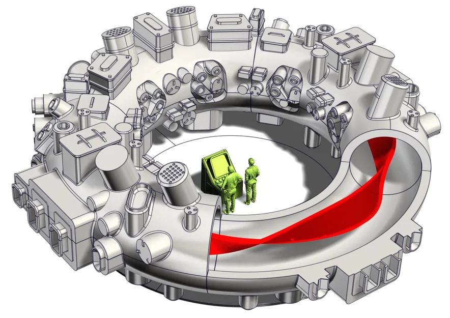 Wendelstein 7-X – Mô hình mockup lò phản ứng fusion (stellarator) - Image 6