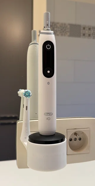 Giá đỡ sạc Oral-B IO ổ cắm nổi [không support][không vít][Schuko] - Image 2