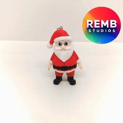 Ông Già Noel Flexi Mini | In Liền Khối | KHÔNG Cần Support