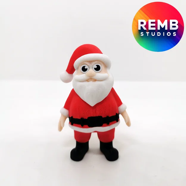 Ông Già Noel Flexi Mini | In Liền Khối | KHÔNG Cần Support - Image 3