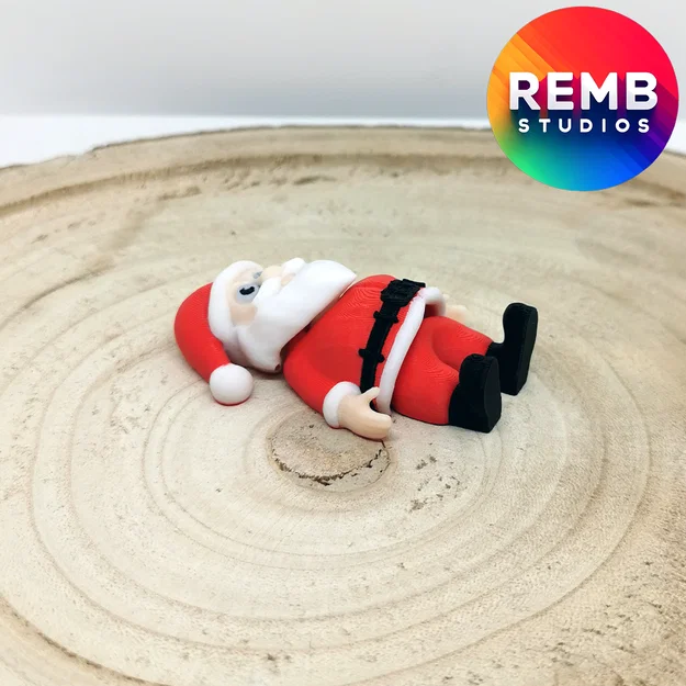 Ông Già Noel Flexi Mini | In Liền Khối | KHÔNG Cần Support - Image 4