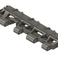Mô hình xích xe tăng Tiger 1 (Tiger 1 Track) chất lượng cao để in 3D - Thumbnail 3