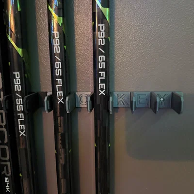 Giá treo tường gậy hockey (xếp chồng) – Hockey stick wall mount