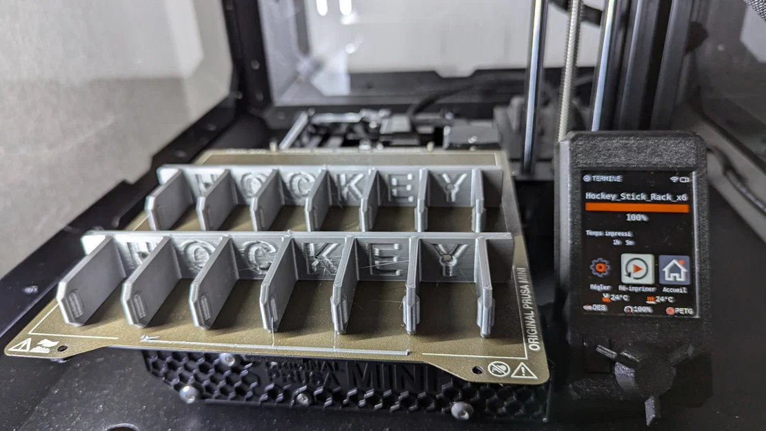 Giá treo tường gậy hockey (xếp chồng) – Hockey stick wall mount - Image 3