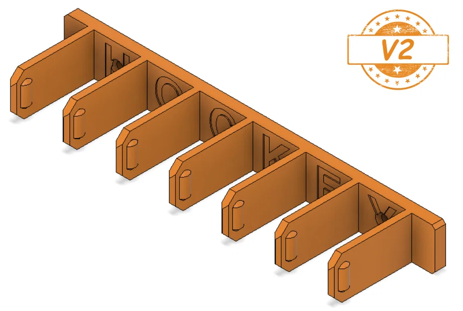 Giá treo tường gậy hockey (xếp chồng) – Hockey stick wall mount - Image 11