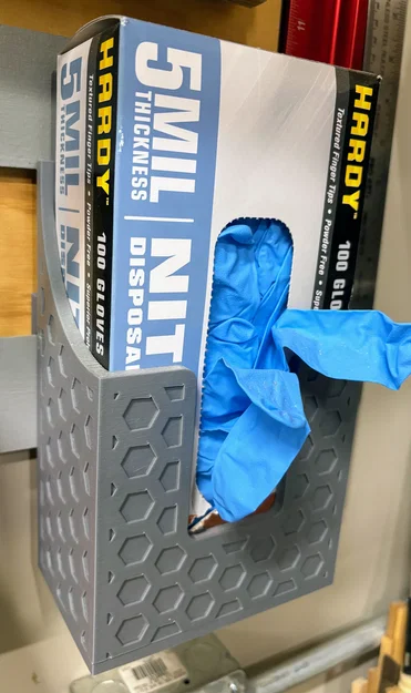 Giá treo hộp găng tay 3D cho hệ thống French Cleat - Image 1