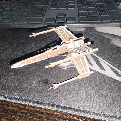 Kit Card X-Wing Bánh Gừng (Gingerbread X-Wing Kit Card)