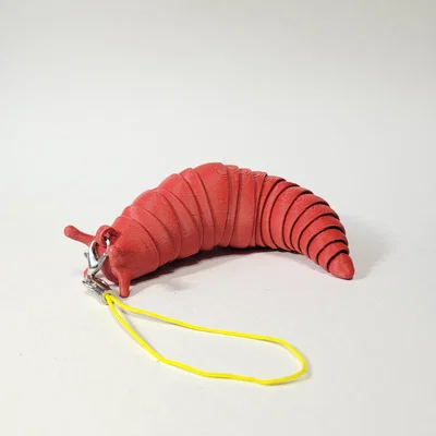 Móc Khóa Con Sên Khớp Nối (Articulated Slug Keychain)